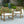 Outdoor Acacia Wood Club Chairs, 2 Pieces Set - Natural Stained / White