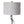 Nightstand Desk Lamp With Twisted Base - White