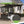 9X10FT Hardtop Grill Gazebo, Lean To Outdoor BBQ Gazebo with Storage Shelves and Expansion Platform