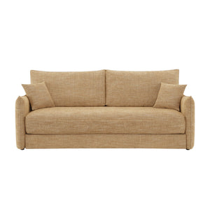 Cadie - Sofa With 2 Pillows - Mocha