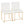 Fuji - Contemporary Stylish Frame, High Back Dining Chair (Set of 2)