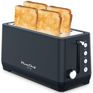 4-Slice Extra Wide Long Slot Toaster
