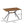 Modern Minimalist Style Dining Table MDF Wooden Top Metal Shelf Metal Heat Transfer Legs Leveling Feet For Dining Room Kitchen Office Table - Walnut / Black