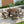 TREXM Patio Dining Table Set for 6 with Umbrella Hole