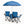 Portable Double Folding Beach Chair Set with Umbrella