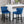 Contemporary Upholstered Wing-Back Barstools With Button Tufted Decoration And Wooden Legs, And Nailhead Trim, Leisure Style Bar Chairs, Bar Stools (Set of 2)