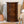 Solid Wood 3-Drawer Chestnut Drum