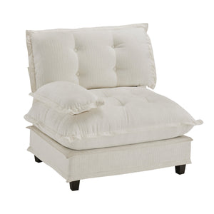 73 Inch LSF Chenille Sofa