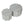 Set of 2 Round Coffee Tables