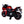 Kids 12V Motorcycle With Training Wheels, Manual Throttle, And Lighting Wheels For Boys And Girls Ages 3-6 - Red