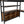 Metal Loft Bed with Wardrobe and L-Shaped Desk