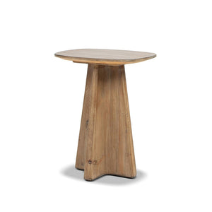 Clarence - Rectangular End Table - Antique Brown