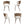Farmhouse Style Wicker Dining Chair