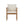 7 Pieces Acacia Wood Outdoor Dining Set with Cream Cushions and Natural Wicker