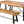 Catriona 3 Piece Wood Outdoor Dining Set - Teak