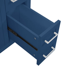 Modern Bathroom Vanity With Sink, Storage Cabinet, Soft Close Doors, Deep & Standard Drawers