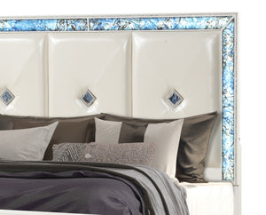 Laguna Modern Style 4 Pc King Upholstered Bedroom Set