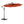 10ft Solar LED Offset Hanging Market Patio Umbrella (Orange)