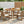 TREXM Patio Dining Table Set for 6 with Umbrella Hole