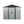 8ft x 4ft Outdoor Metal Storage Shed