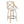 Charlotte - Farmhouse Fixed Height Counter Stool With Swivel (Set of 2) - White Washed / Cream