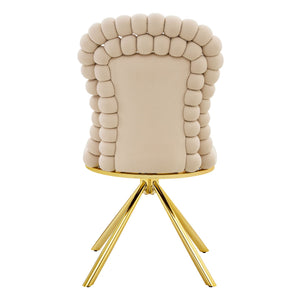 Puffy Bubble, Ball Chain Chair For Dining Room & Kitchen (Set of 2)