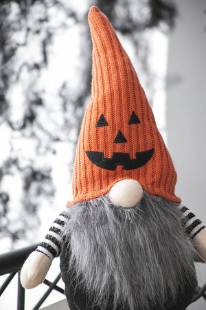 Set of 2 Fabric Sitting Gnomes