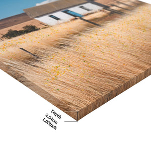 Farmhouse House Wall Art Canvas Print