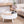Round Coffee Table with Lift-Top Storage