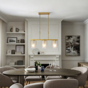 Adjustable Cylindrical Pendant Light