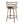 Cosini - Mid Century Modern Fixed Height Barstool With Swivel And Round Footrest (Set of 2)