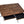 Callers Weathered Writing Desk - Chrome / Oak