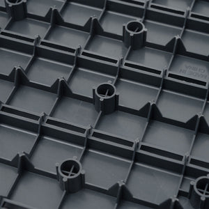Durable Plastic Interlocking Deck Tiles, Waterproof Outdoor And Indoor Use