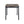 Faux Marble Top With Metal Frame Dinette Table - Black