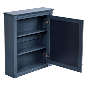Wall Mounted Bathroom Storage Cabinet With Mirror, Medicine Cabinet With Height Adjustable Shelf