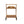 Riviera Bar Cart Natural Stained Acacia Wood Mobile Bar Cart