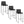 Fuji - Contemporary High Back Barstool Elegant Design