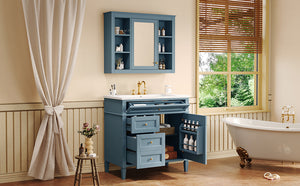 36'' Bathroom Vanity with Medicine Cabinet