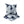 2 Pack Outdoor Throw Pillows, Waterproof & Fade-Resistant (18x18 Inch, Blue Leaf)