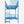 Bunk Bed, Convertible To 2 Separate Twin Size Beds With Full Length Guardrail & Ladder, No Box Spring Needed - Blue