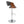 Curvo - Mid Century Modern Adjustable Barstool With Swivel With Straight T Footrest