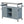 K&K Outdoor Kitchen Island, Rolling Bar Cart & Storage Cabinet