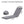 2 Pieces Set Outdoor Lounge Chair Cushion Replacement Patio Furniture Seat Cushion Chaise Lounge Cushion - Antique Gray / White