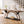 Console Table With 2 Tier Storage And Half Moon Frame For Hallway - Brown / Black