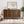 Grille Striped Sideboard Buffet Cabinet With Storage