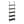 5-Tier Ladder Bookshelf with Marble Look for Office & Home