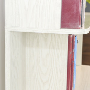 Modern 5 Tier Open Storage Bookcase