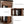 2Piece Round Coffee Table Set, Modern Nesting Side Tables with Sliding Door Storage