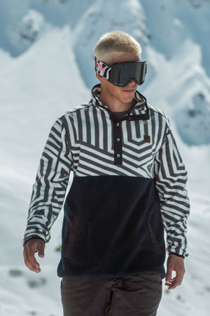 Fall Line Fleece Black - Men's - TRAPSKI