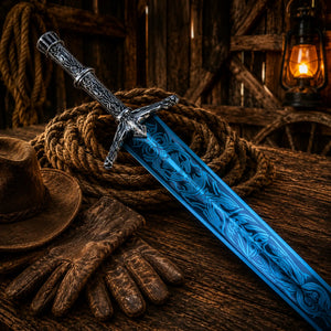 Moonlight Greatsword Sword – Full Metal Dark Moon Blade 39"